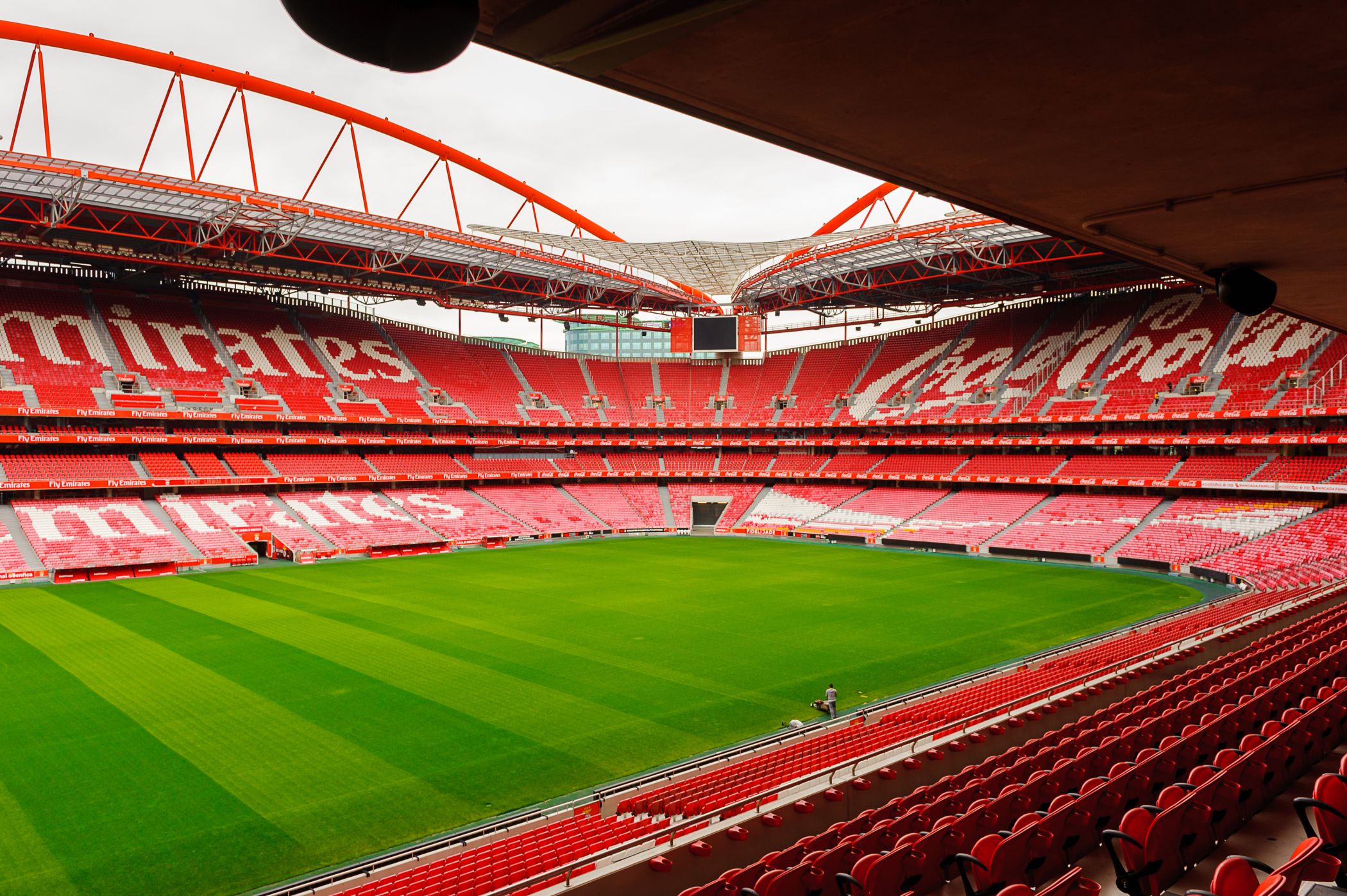 Sl Benfica Stadium : Lisbon: Luz Stadium Tour and SL Benfica Museum Ticket